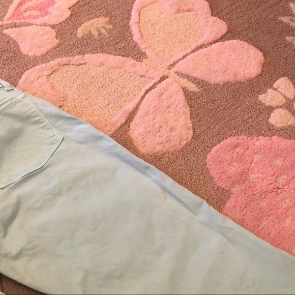 J BRAND 811 Capri Cropped Skinny Jeans Aqua Sz 28 - Picture 6 of 10